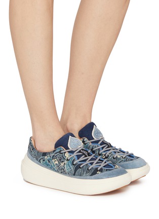 Figure View - Click To Enlarge - FLOWER MOUNTAIN - Fami Low Top Unisex Sneakers