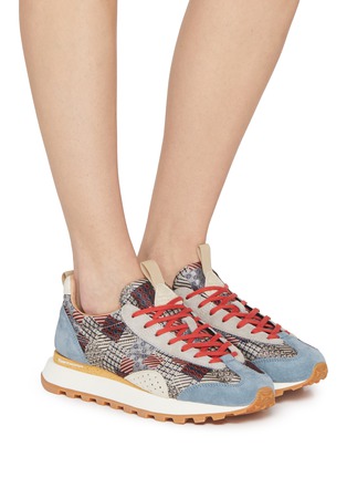 Figure View - Click To Enlarge - FLOWER MOUNTAIN - New Asuka Low Top Unisex Sneakers