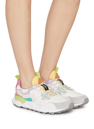 Figure View - Click To Enlarge - FLOWER MOUNTAIN - Yamano 3 Low Top Unisex Sneakers