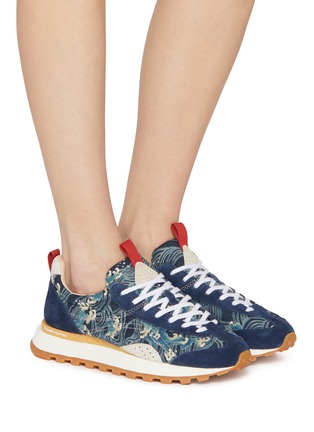 Figure View - Click To Enlarge - FLOWER MOUNTAIN - New Asuka Low Top Unisex Sneakers