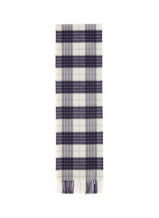 Main View - Click To Enlarge - JOHNSTONS OF ELGIN - Knockmore Tartan Cashmere Scarf