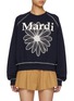 Main View - Click To Enlarge - MARDI MERCREDI - Flowermardi Raglan Cotton Sweatshirt