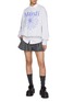 Figure View - Click To Enlarge - MARDI MERCREDI - Flowermardi Cotton Sweatshirt