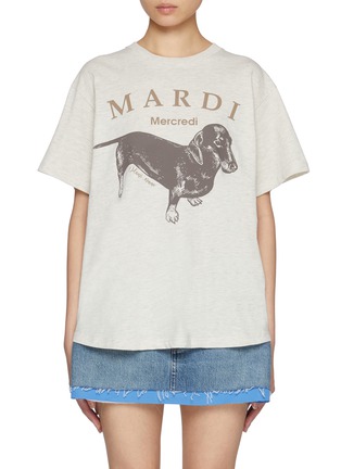 Main View - Click To Enlarge - MARDI MERCREDI - Ddanji Cotton T-Shirt