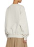 Back View - Click To Enlarge - MARDI MERCREDI - Flowermardi Cotton Sweatshirt