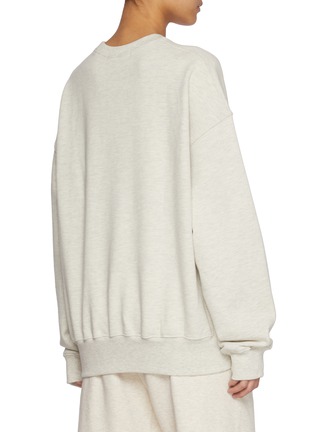 Back View - Click To Enlarge - MARDI MERCREDI - Flowermardi Cotton Sweatshirt