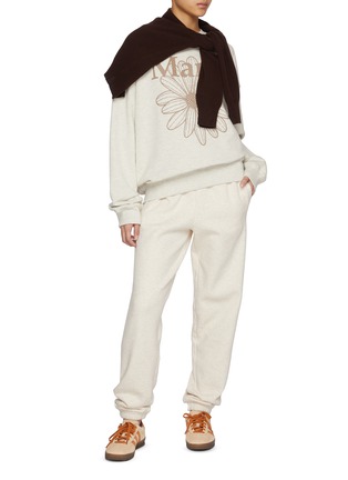 Figure View - Click To Enlarge - MARDI MERCREDI - Flowermardi Cotton Sweatshirt