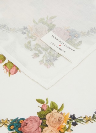 Detail View - Click To Enlarge - SUMMERILL & BISHOP - x John Derian Feast Linen Napkin