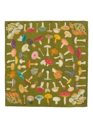 Main View - Click To Enlarge - SUMMERILL & BISHOP - X John Derian Fungi Linen Napkin