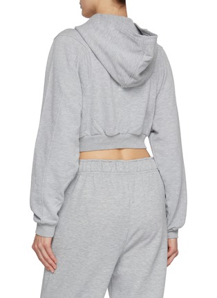 Back View - Click To Enlarge - ALO YOGA - Sweet Escape Zip Up Hoodie