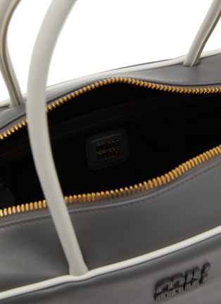 Detail View - Click To Enlarge - MIU MIU - Medium Beau Leather Top Handle Bag