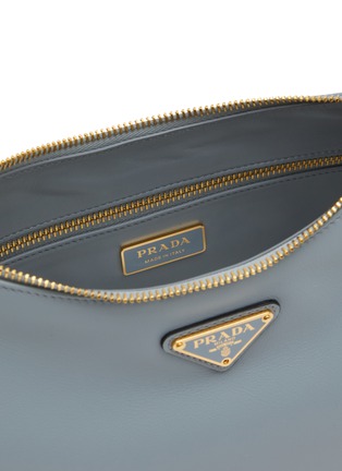 Detail View - Click To Enlarge - PRADA - Small Aimée Leather Shoulder Bag