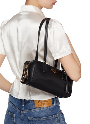 Figure View - Click To Enlarge - PRADA - Medium Re-Nylon Top Handle Bag