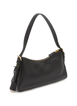 Detail View - Click To Enlarge - PRADA - Small Aimée Leather Shoulder Bag