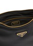 Detail View - Click To Enlarge - PRADA - Small Aimée Leather Shoulder Bag