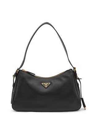 Main View - Click To Enlarge - PRADA - Small Aimée Leather Shoulder Bag