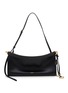 Main View - Click To Enlarge - ALAÏA - Medium Le Click East West Leather Shoulder Bag