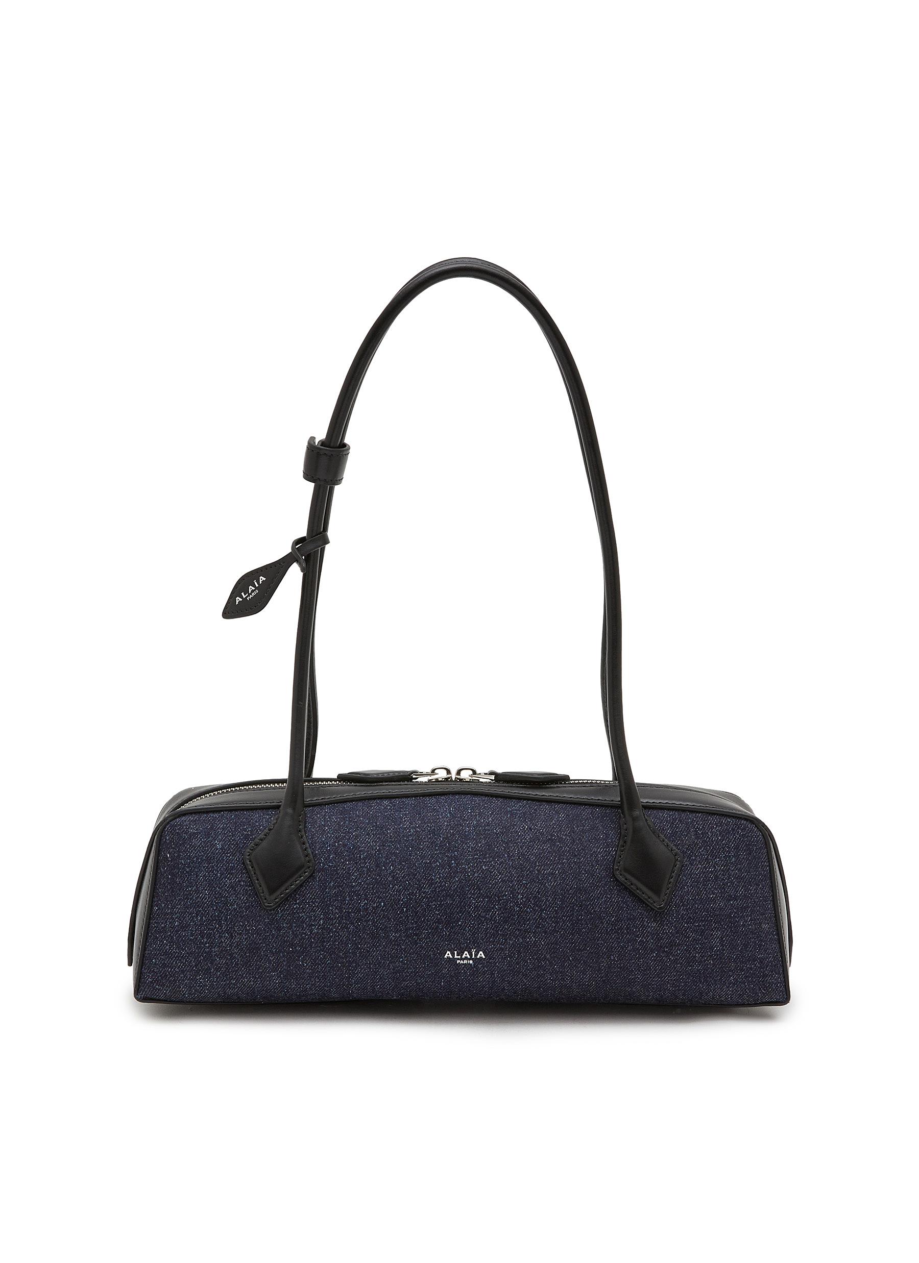 ALAÏA | Medium Le Teckel Denim Leather Shoulder Bag | Women ALAÏA | Medium Le Teckel Denim Leather Shoulder Bag | Women