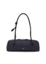 Main View - Click To Enlarge - ALAÏA - Medium Le Teckel Denim Leather Shoulder Bag