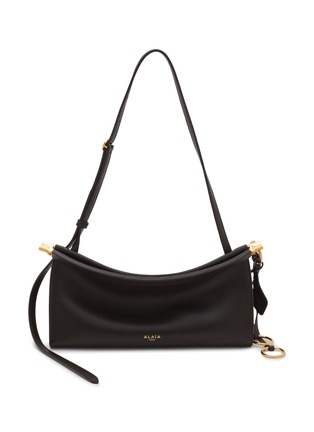 Main View - Click To Enlarge - ALAÏA - Small Le Click East West Leather Shoulder Bag