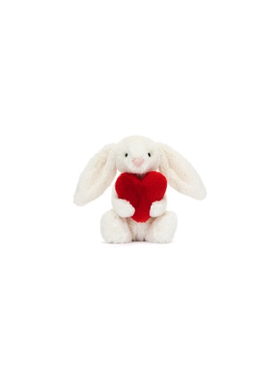 Main View - Click To Enlarge - JELLYCAT - Little Bashful Red Love Heart Bunny