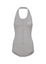 Main View - Click To Enlarge - WE11DONE - Halter Neck Knit Bodysuit