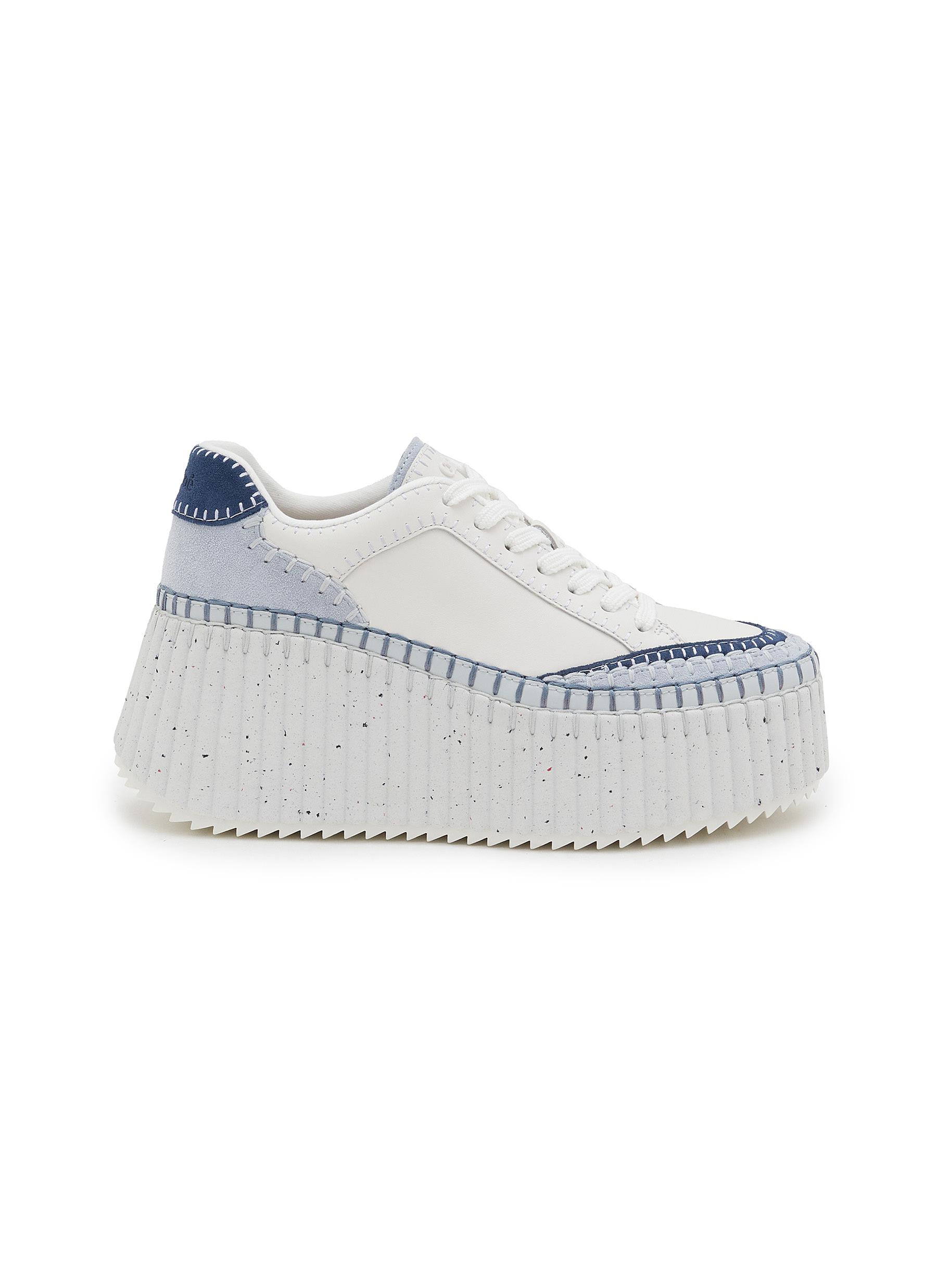 【関税＆送料込み】ChloAC Nama Woman Sneakers Chloé Nama Wedge Sneaker | Chloé US