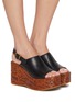 Figure View - Click To Enlarge - CHLOÉ - Maxime Wedge sandals