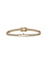 Detail View - Click To Enlarge - JOHN HARDY - Love Knot 14K Gold Diamond Pavé Chain Double Row Lobster Clasp Bracelet — Size US