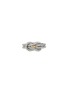 Main View - Click To Enlarge - JOHN HARDY - Love Knot 14K Gold Diamond Pavé Ring — Size 7