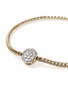 Detail View - Click To Enlarge - JOHN HARDY - JH Essentials 14K Gold Diamond Pavé Lobster Clasp Bracelet — Size US