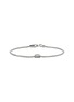 Main View - Click To Enlarge - JOHN HARDY - JH Essentials Silver Diamond Pave Lobster Clasp Bracelet — Size UXS