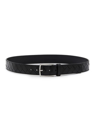 Main View - Click To Enlarge - BOTTEGA VENETA - Intrecciato Piccolo Leather Belt