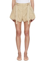 CHLOÉ | Bubble Hem Cotton Shorts | Women | Lane Crawford