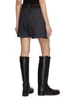 【sacai】Hybrid Tailored Dark Wash Denim Shorts SACAI | Hybrid Tailored Dark Wash Denim Shorts | Women