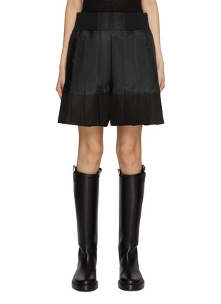 Main View - Click To Enlarge - SACAI - Pleated Shorts