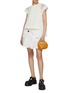 Figure View - Click To Enlarge - SACAI - Layered Waistband Suiting Shorts