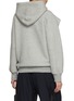 Back View - Click To Enlarge - SACAI - Sponge Sweat X Draped Chest Hoodie