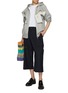 Figure View - Click To Enlarge - SACAI - Embroidered Chest Pocket Cotton T-Shirt