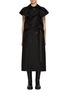 Main View - Click To Enlarge - SACAI - Short Sleeve Trench Dress