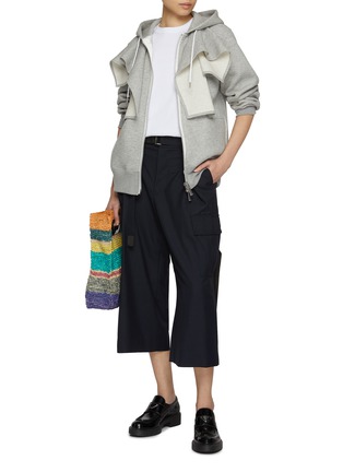 Figure View - Click To Enlarge - SACAI - Multi-Pocket Suiting Pants