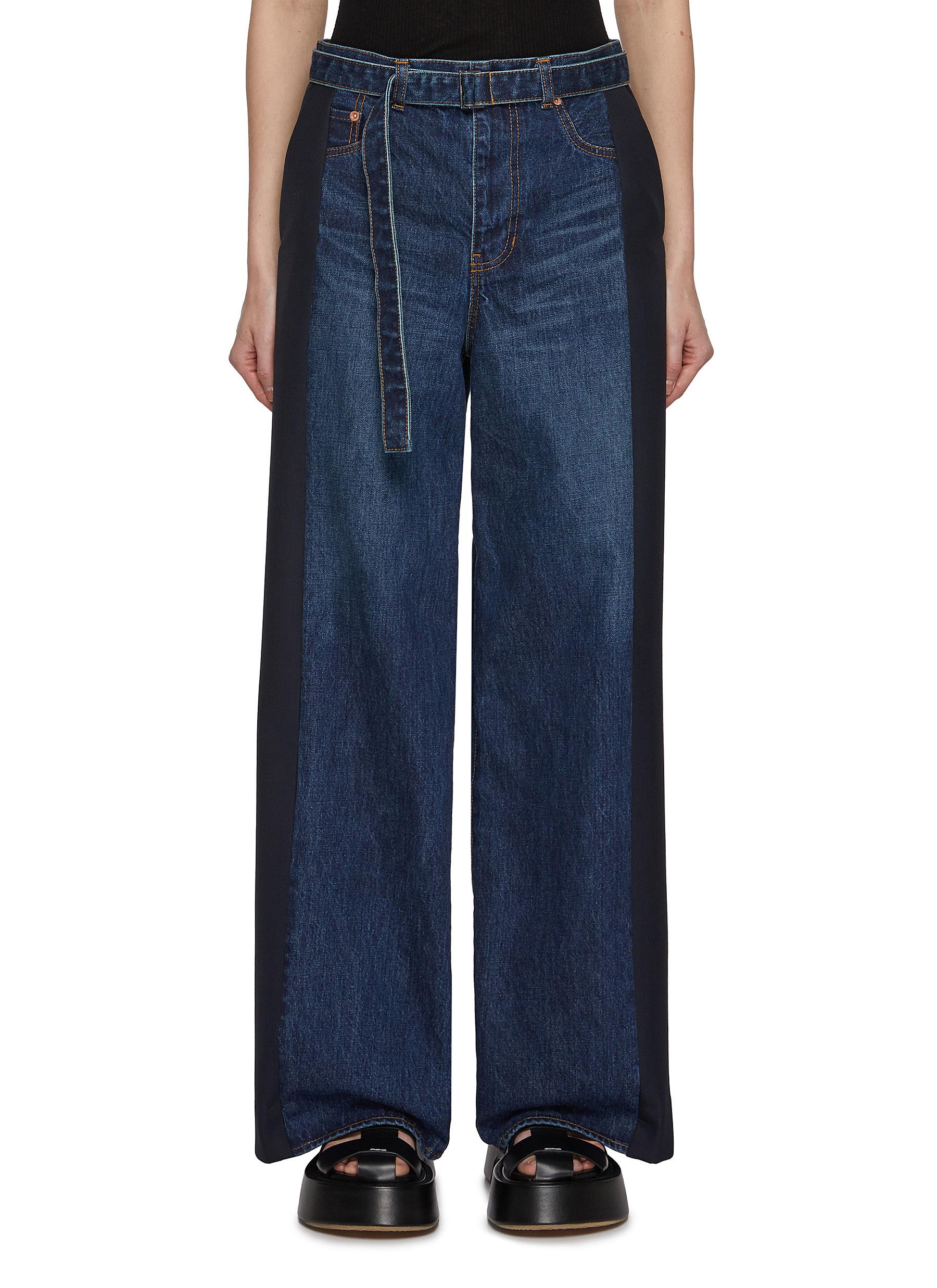 豪華 SACAI | Suiting Dark Wash Jeans | Women | Lane Crawford パンツ