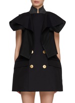 SACAI | Emblem Embroidered Silk Cotton Vest | Women | Lane