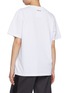 Back View - Click To Enlarge - SACAI - Flock Print Cotton T-shirt