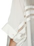  - SACAI - Sheer Back 3/4 Sleeve Shirt