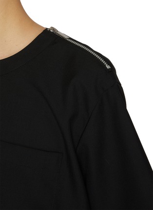  - SACAI - Back Drape T-shirt