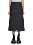 Main View - Click To Enlarge - SACAI - Sheek Back Dark Wash Skirt