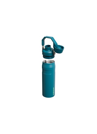 Detail View - Click To Enlarge - STANLEY - The IceFlow™ Fast Flow Lid Tumbler 24 Oz — Coastal Teal