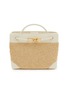 Main View - Click To Enlarge - BOTTEGA VENETA - Small Andiamo Raffia Shoulder Bag