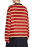 Back View - Click To Enlarge - PRADA - Striped Cotton Jersey T-shirt